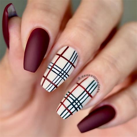 yellow burberry nails|burberry nail designs.